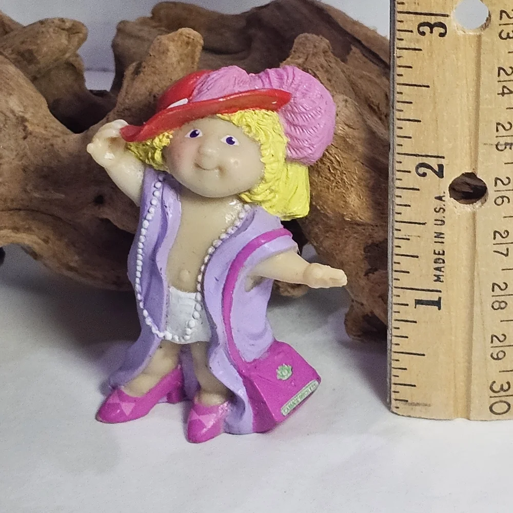 Vintage Set Of 3 Cabbage Patch Baby Figurines 1984